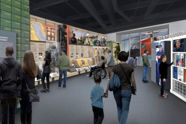 cropped Galleries and exhibits for Defenders of our Nation at new National Coast Guard Museum